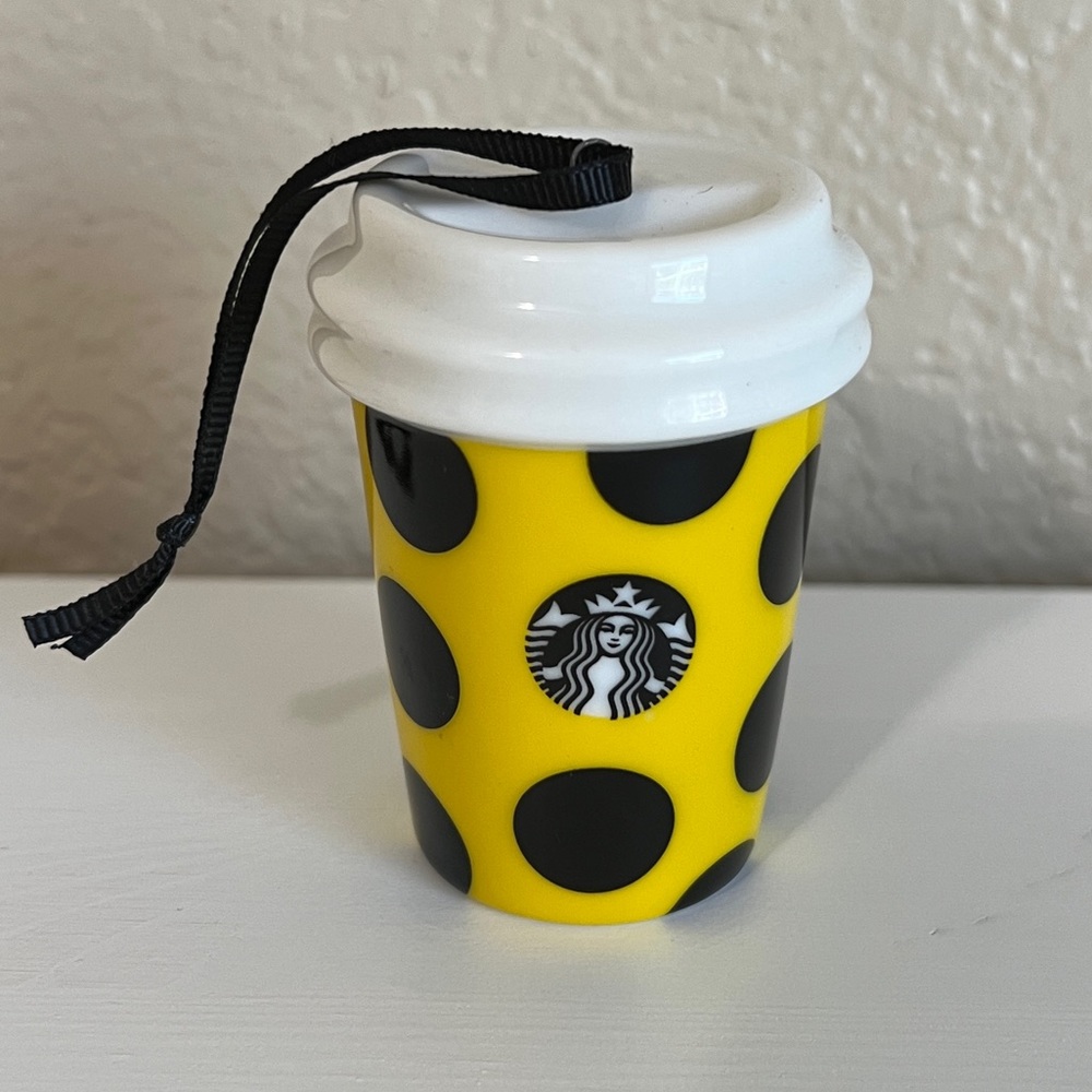 Starbucks Mini Coffee Cup Ornament 2015